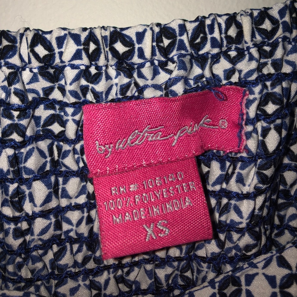 Ultra pink blue dress - Picture 6 of 6
